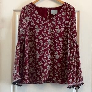 Beautiful Skies are Blue Blouse!